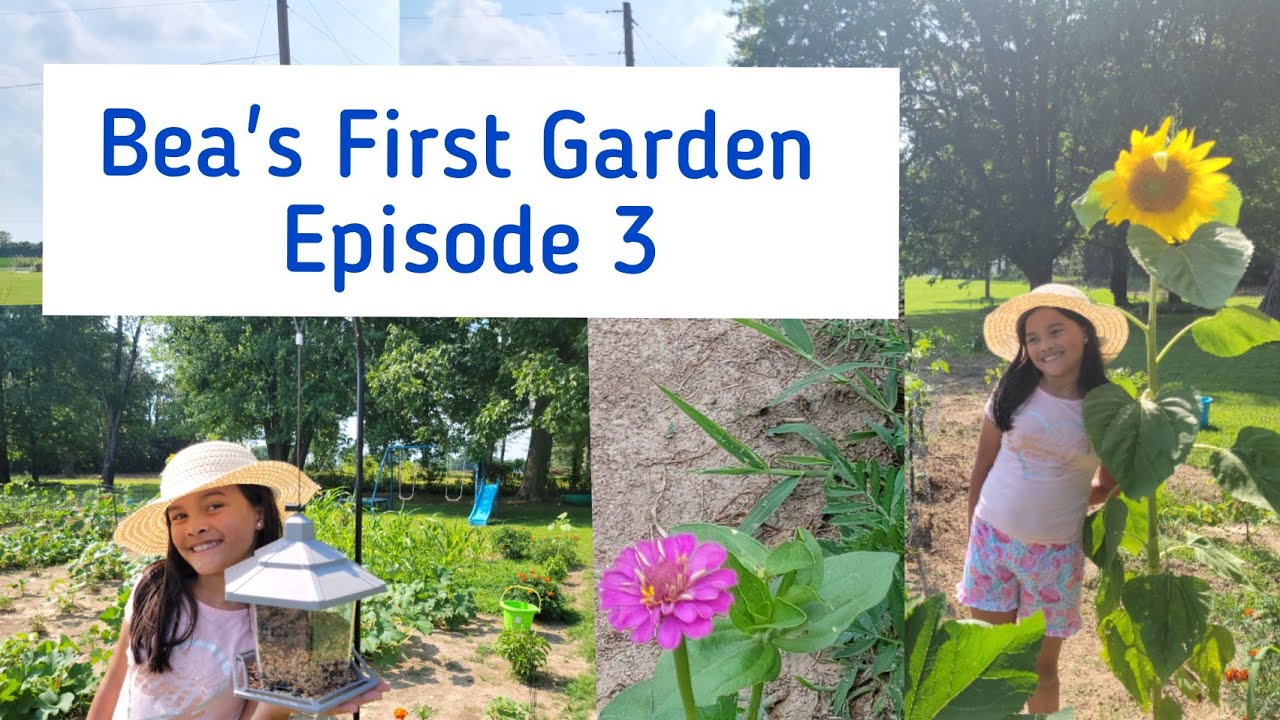 Bea's First Garden Ep. 3 | Gardening in Kentucky | My Daughter's Garden Update