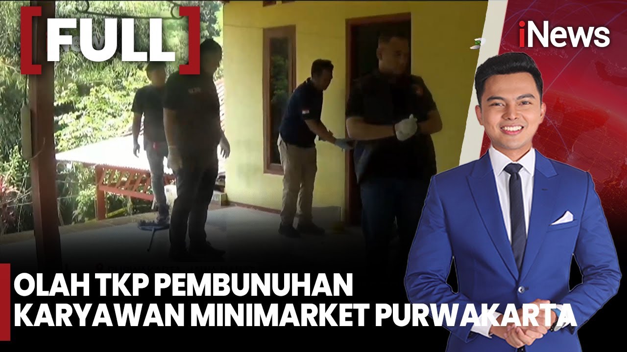 Olah TKP Pembunuhan Karyawan Minimarket Dipimpin Reskrim Polres Purwakarta |FULL iNews Malam (12/10)