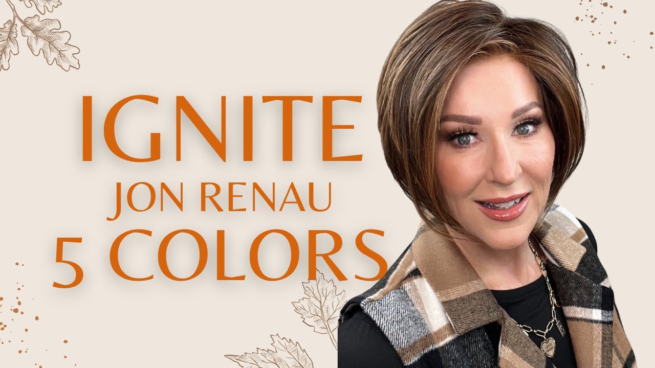Обзор парика IGNITE | Джон Ренау | 5 цветов | Почему ВАМ нужен этот парик | Возвращаемся к этому ...