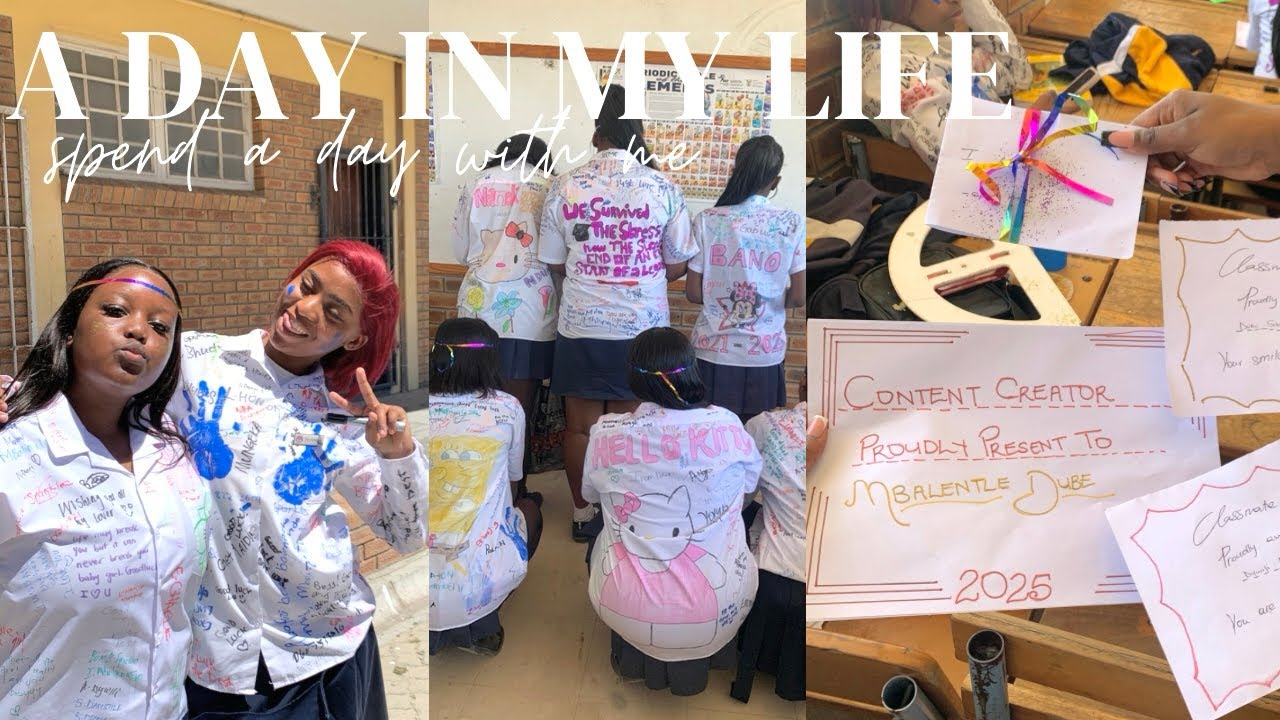 A DAY IN MY LIFE: last chapter,signing our shirts,grocery shopping+many more//South African Youtuber
