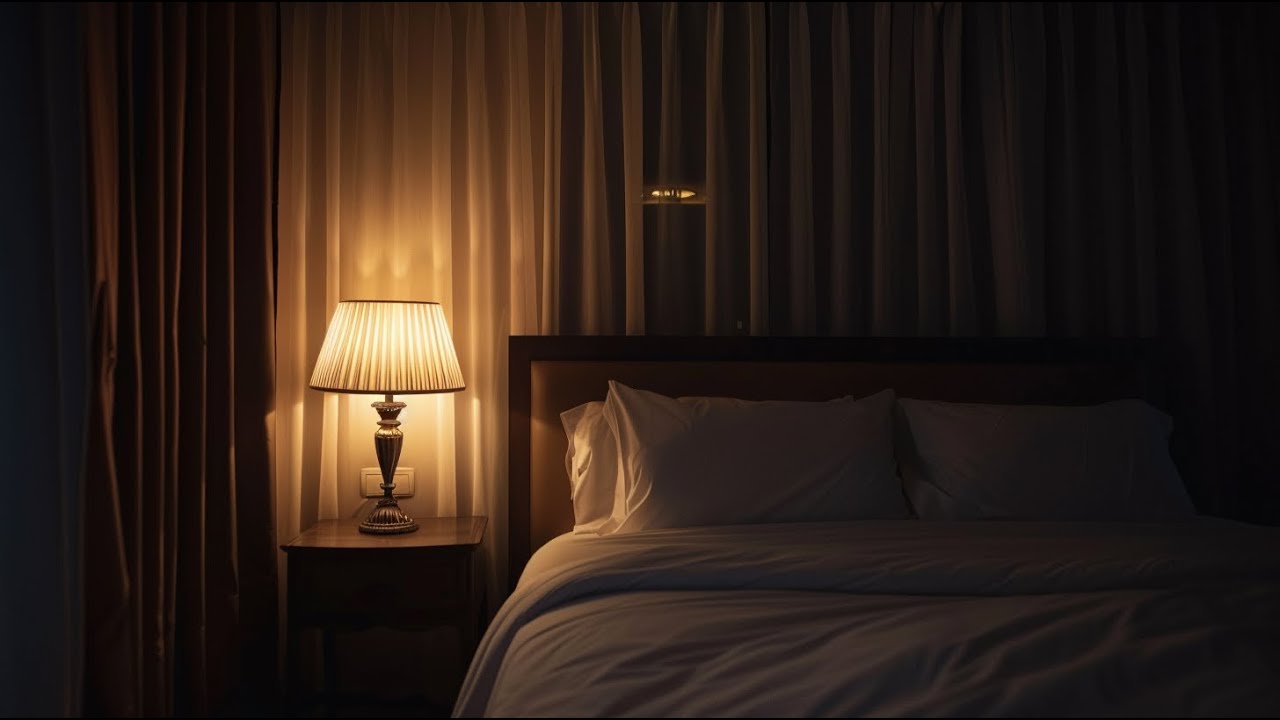 Calm Sleep Music 🌙 Soft Bedroom Light for Deep Sleep, Relaxation & Insomnia (8 Hours)