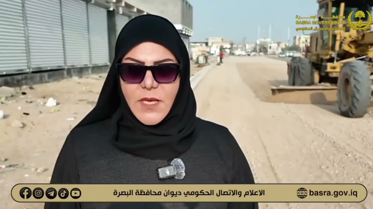 الأعمال تتواصل بمشروع تأهيل وتطوير طريق الصالحية ــ عتبة بطول 18 كم وجهة المنفذة تسجل نسب إنجاز