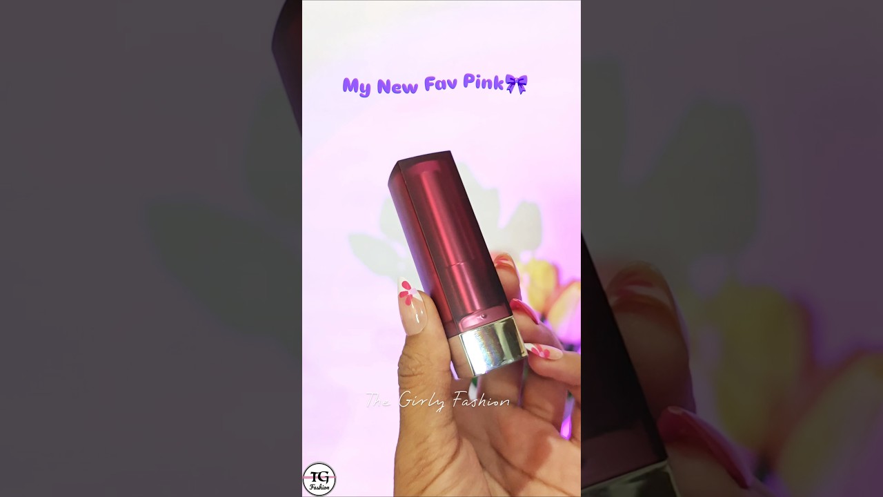 This Mabelline Pink Lipstick 😍 