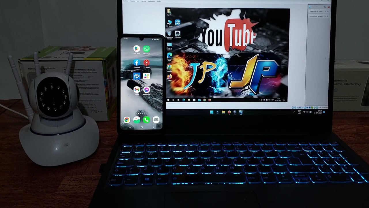 Como Ver Cámara de Seguridad WIFI en PC por Internet Con YOOSEE🖥NUEVO 2023😎