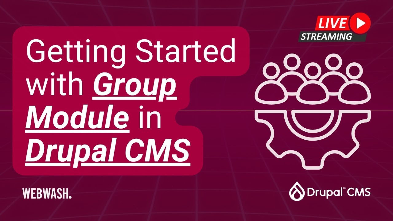 Начало работы с модулем Group в Drupal CMS