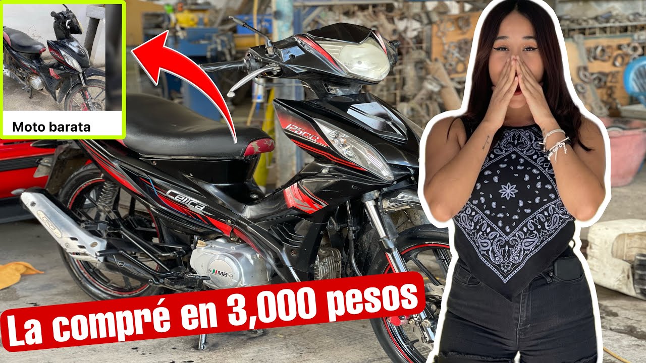 Compre esta moto BARATA para REVENDER y Ganarle algo!! 😮💵
