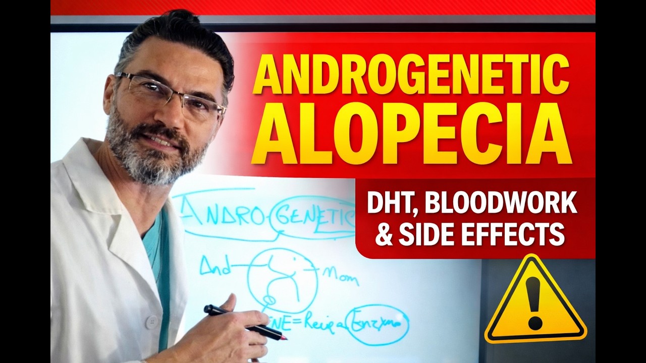 If You’re Treating Hair Loss Without Labs… That’s Borderline Negligent (Dr. Ray on Genetic Alopecia)