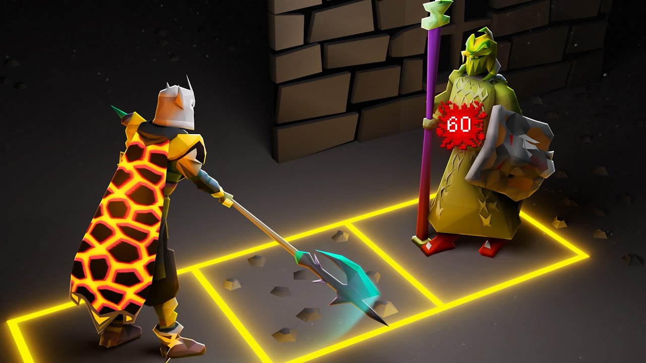 Deep Wildy NHing with the New Halberd