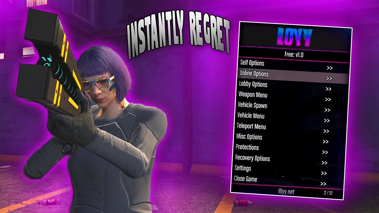 I INSTANTLY REGRETTED using a FREE menu...