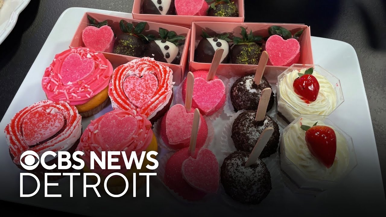 Valentine's Day treats in Detroit's Greektown