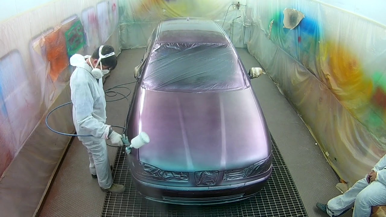Como aplicar pintura camaleón en tricapa