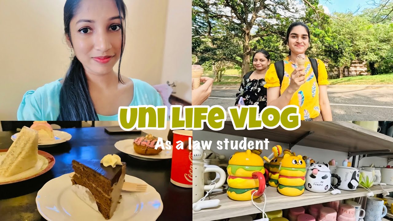 කැම්පස් එකේ ලස්සන දවසක් 🌷🙈 | Give away එකෙන් මොනවද ඕනෙ? | [ Study + Cooking  + Shopping ] | Uni life
