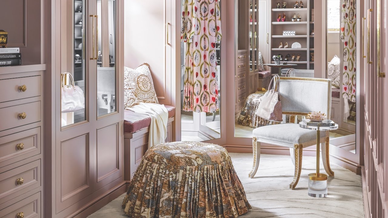 Her Dressing Room and Primary Bath with Julie Dodson - FLOWER Magazine Atlanta Showhouse (Room Tour)