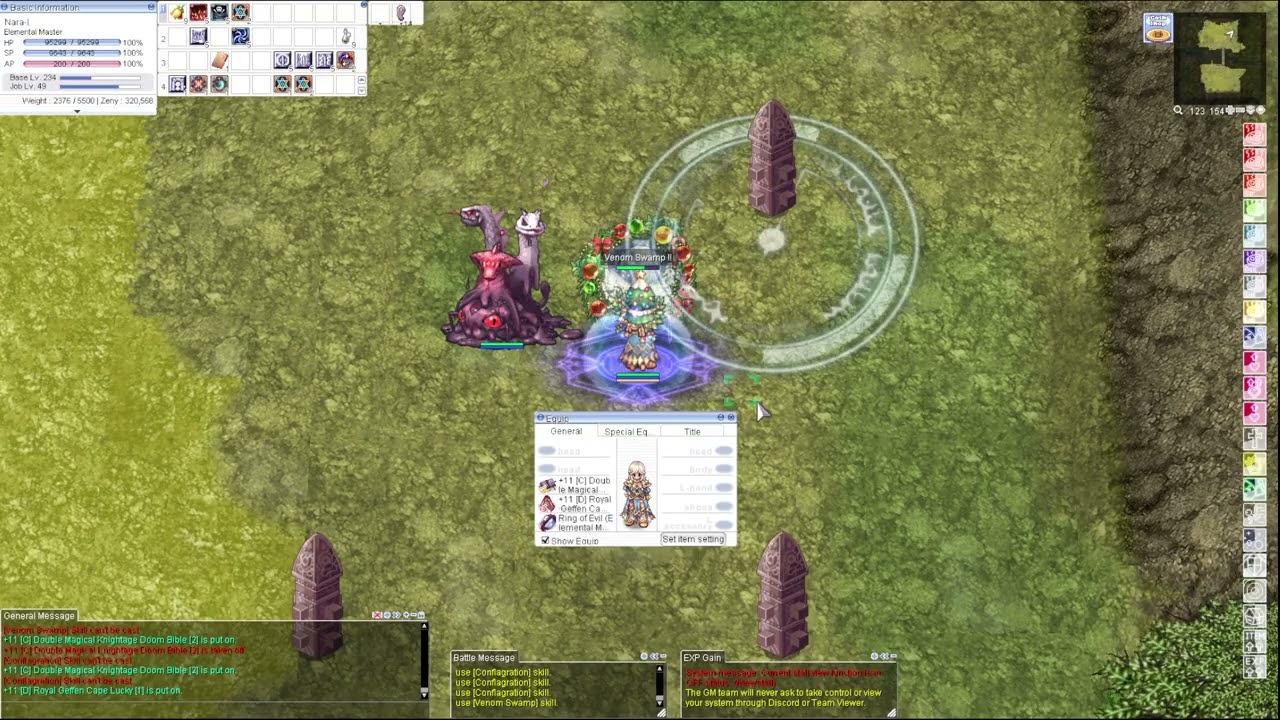 Elemental Master with Doom Bible & Ring of Evil (EM) Testing IRO