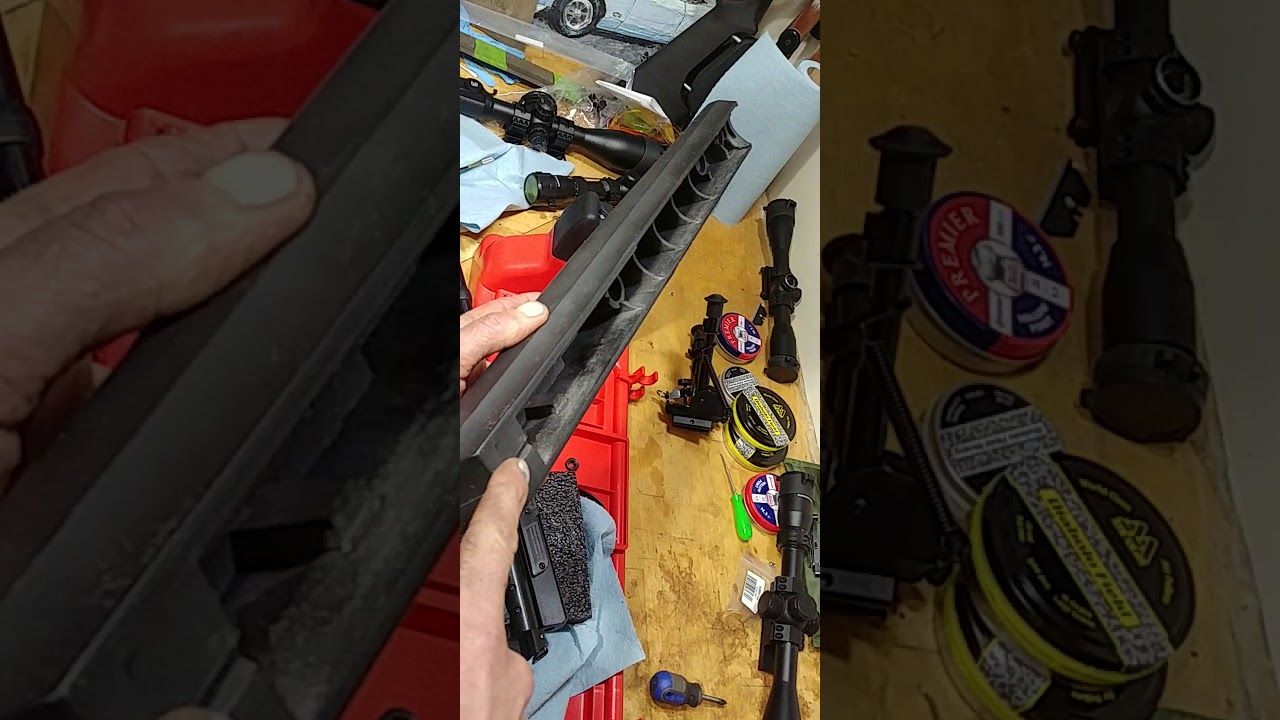 Hatsan AT44 stock modification