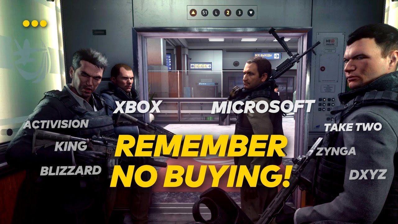 TARIHİN EN BÜYÜK SATIN ALIMLARI YAPILDI! | Microsoft, Activision Blizzard, Take Two, Zynga