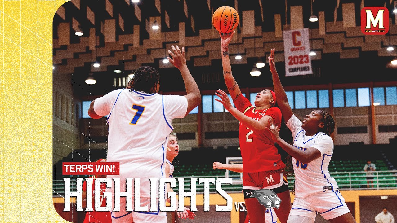 Maryland Women's Basketball Highlights | Hofstra
