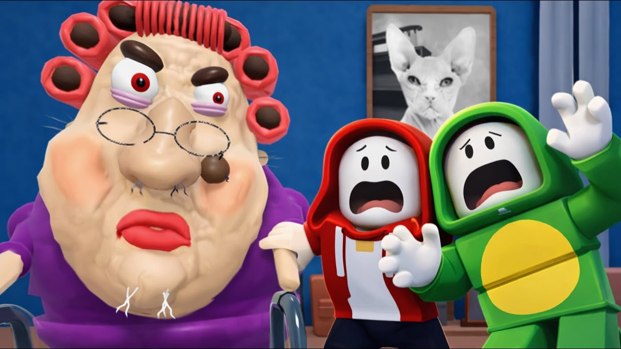 ESCAPE EVIL GRANDMA - Roblox Obby – Maizen