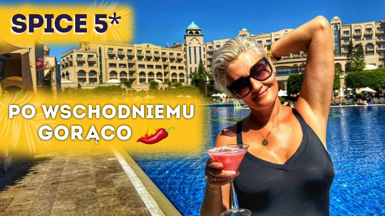 Spice Hotel Belek 5* Takiej toalety jeszcze nie widziałam