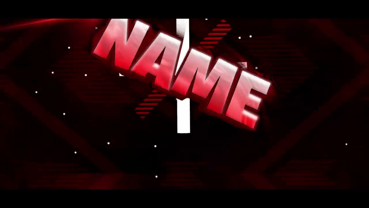 Nice smooth Deep Red intro template