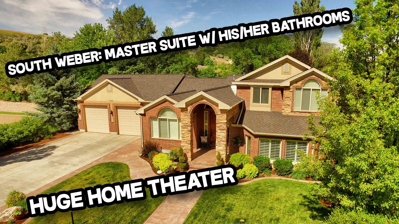 6 Bed 7 Bath Home for Sale, South Weber Utah w/ Luxury & Custom Extras (Real Estate)