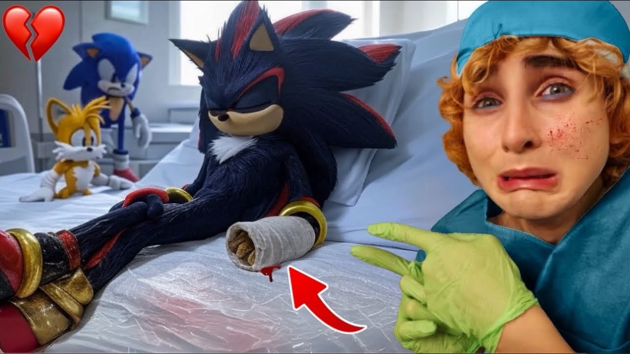 SHADOW FINISCE IN OSPEDALE NELLA VITA REALE…😱🏥 *SONIC PIANGE*