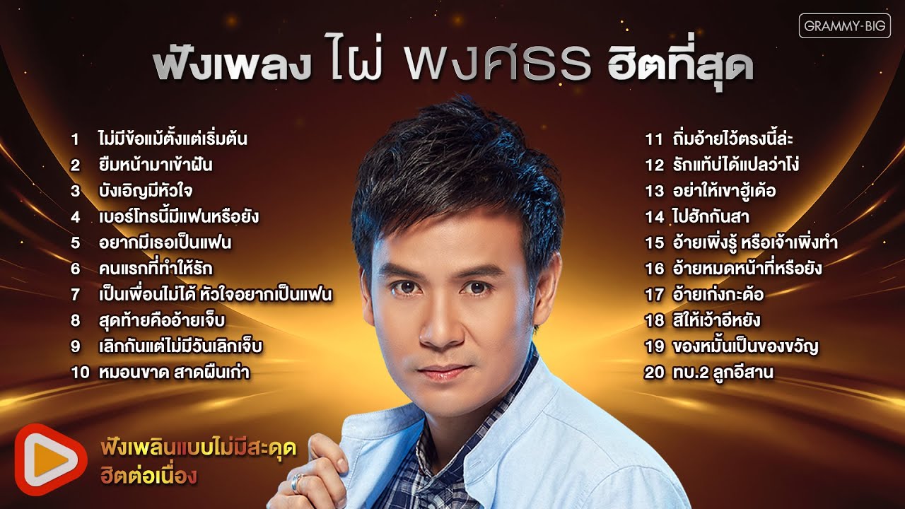 ฟังเพลง ไผ่ พงศธร ฮิตที่สุด #tiktok #trending #ฮิตมหาชน #ยอดนิยม #ฮิตตลอดกาล #เพลงลูกทุ่ง [Longplay]