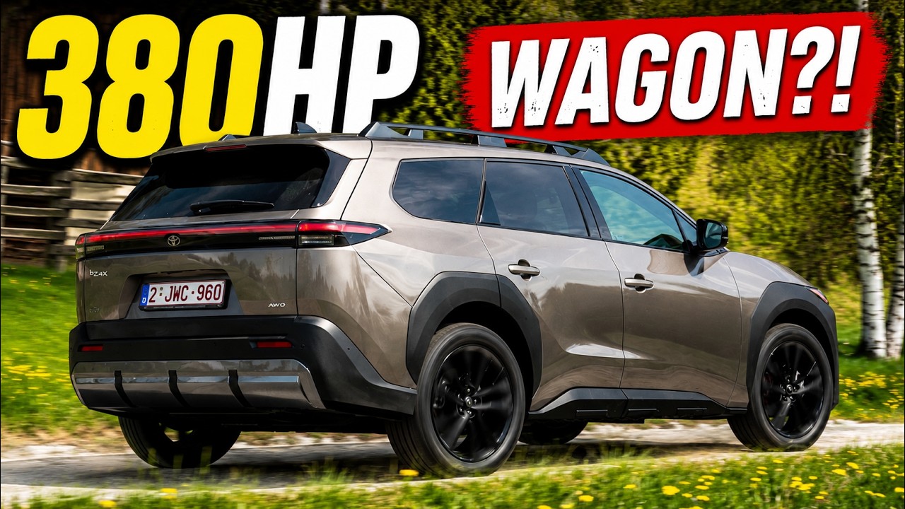 2026 Toyota bZ4X Touring AWD &ndash; 380HP Electric Wagon | Interior & Exterior!