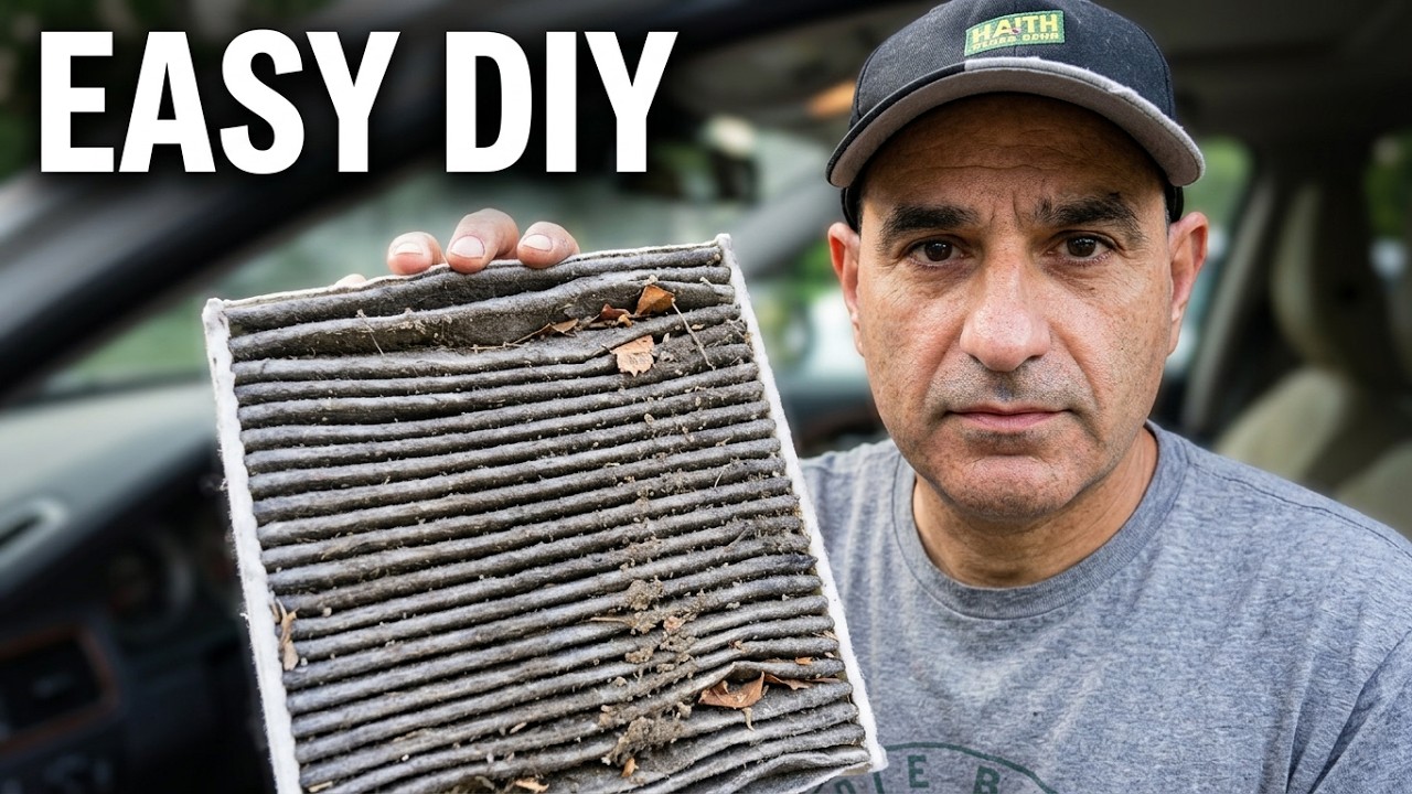 How to Replace Cabin Filter  Volvo XC70 2008-2016 (Part 1)