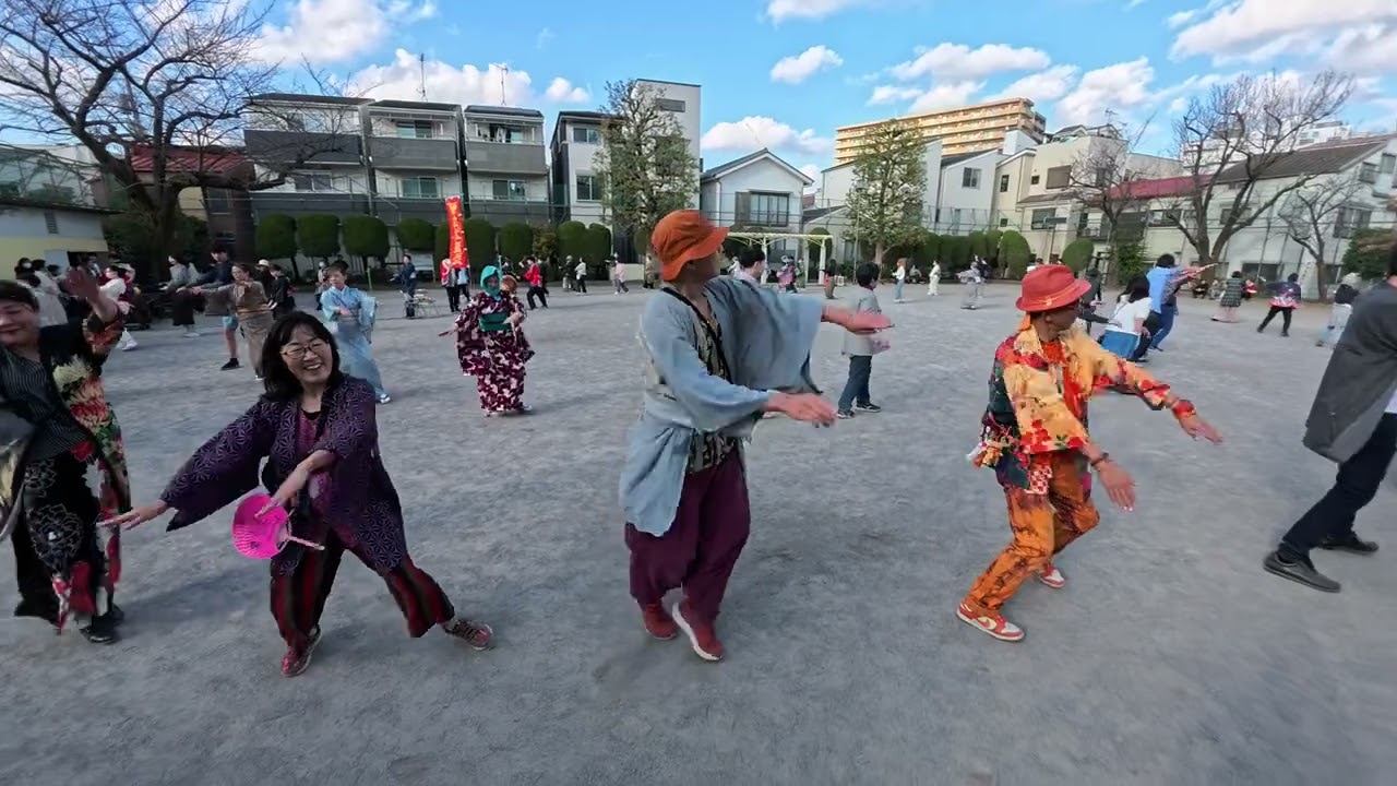 どだればちサンバ　荒川盆踊り会17　2026年2月22日　真土公園盆踊り　東京都荒川区
