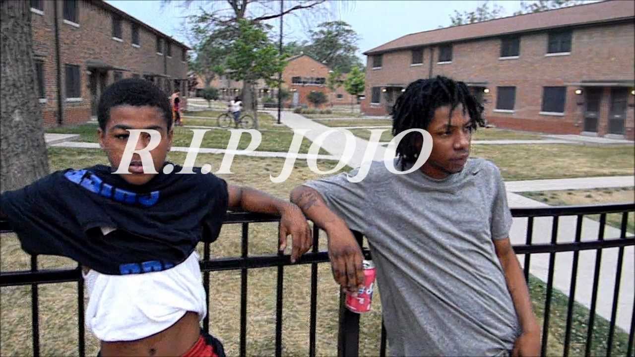 lil JOJO showing  love to the ave gang in AG R.I.P