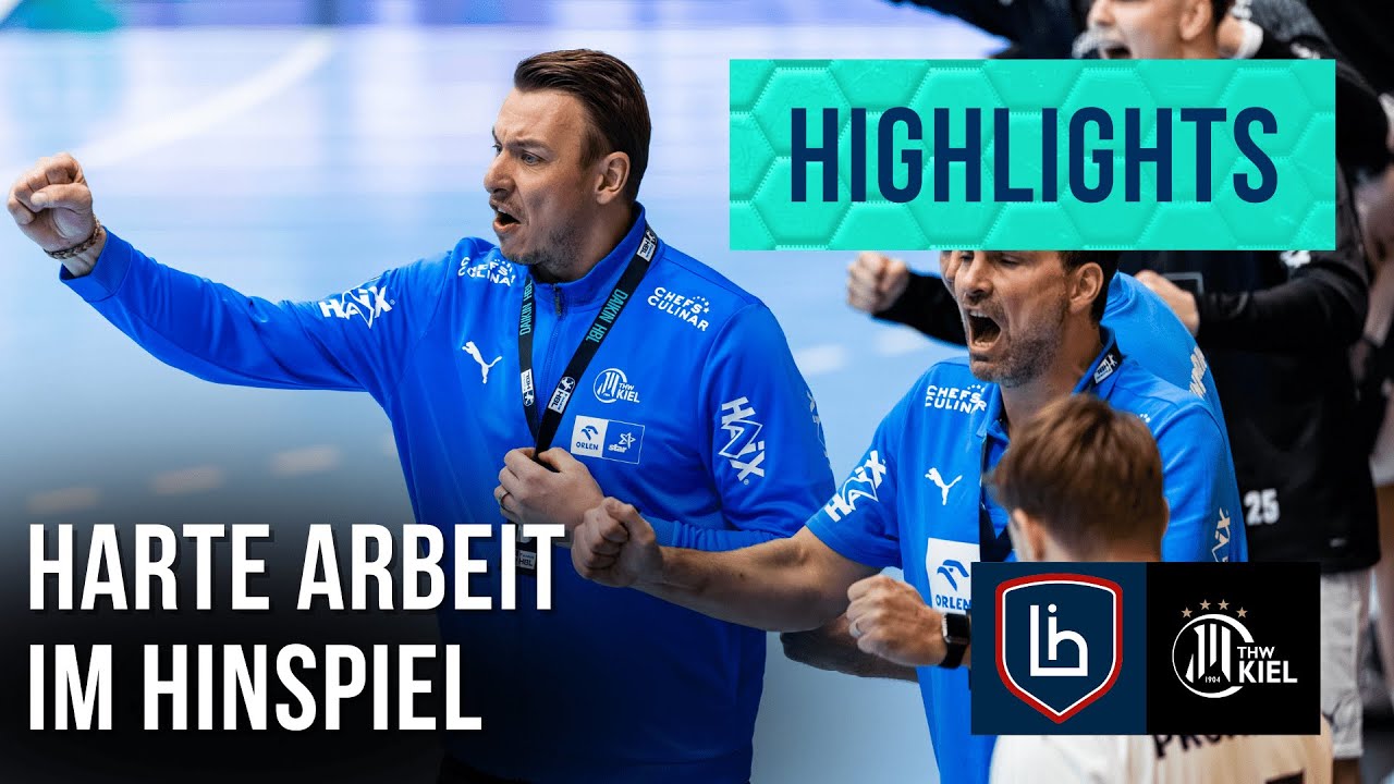 Highlights: Limoges Handball - THW Kiel (Saison 2024/25) | EHF European League | Dyn Handball