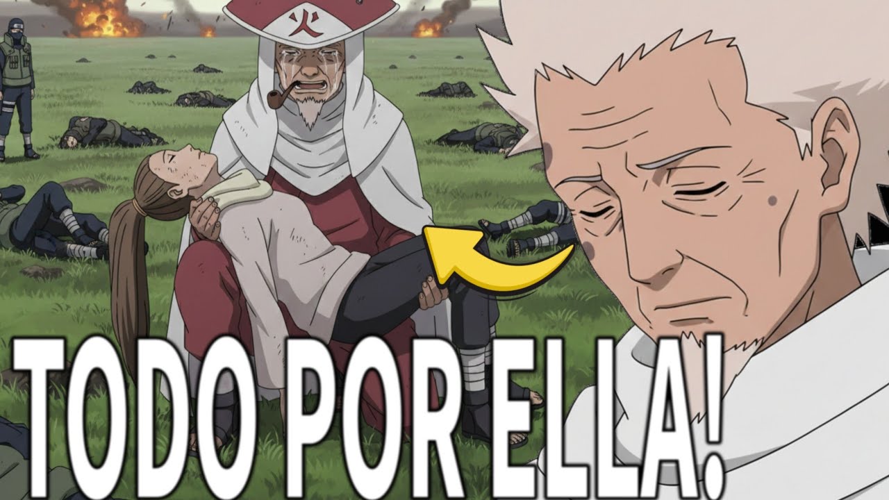 HIRUZEN SARUTOBI NO ERA UN P€ND€J0 ¡EL TENIA DEPRESION!
