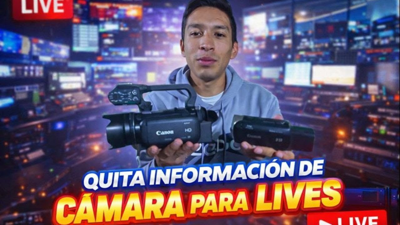 Como Obtener Una Imagen limpia por HDMI en Cámaras Canon Vixia– Guía rápida 🔥