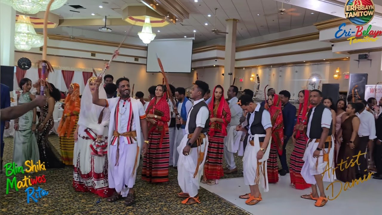   ERI-BELAYN TAMITOW WEDDING EDMONTON MATIWOS AND RITA 2025  SHIKI ARTIST DAMIR  🇪🇷🇪🇷🇪🇷🇪🇷