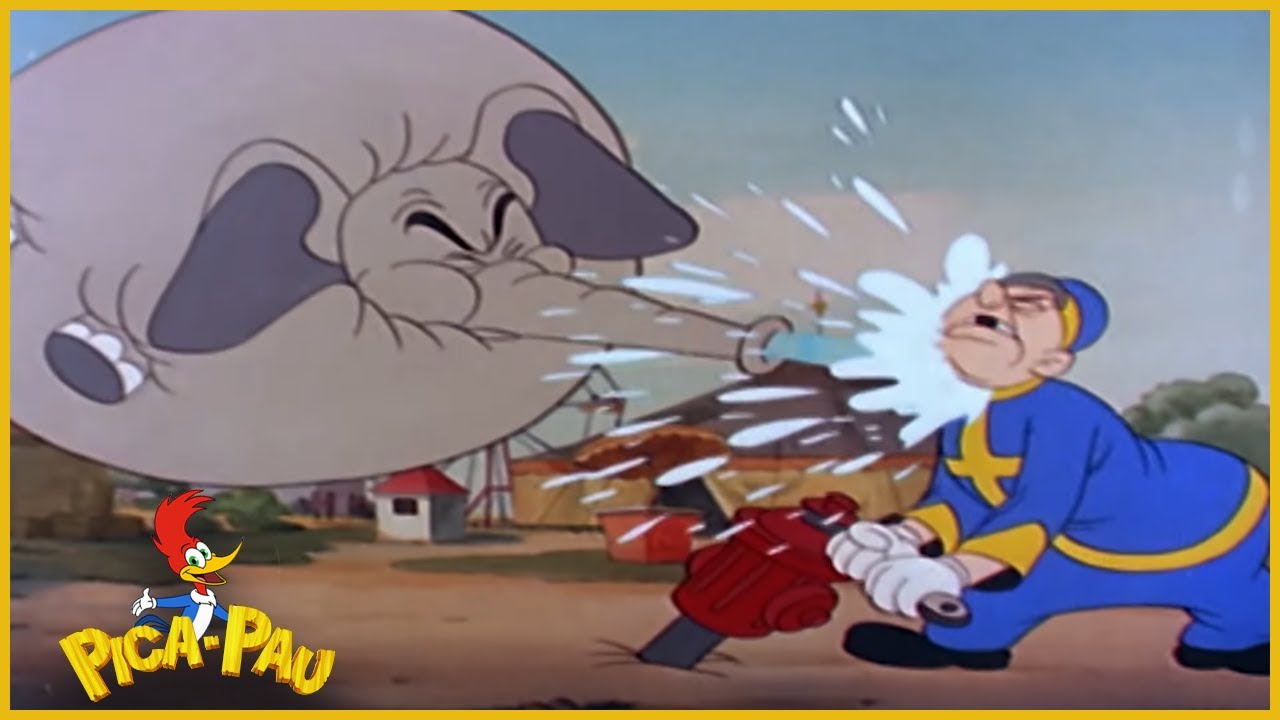 Pica-Pau em Português | O circo | Desenhos para crianças