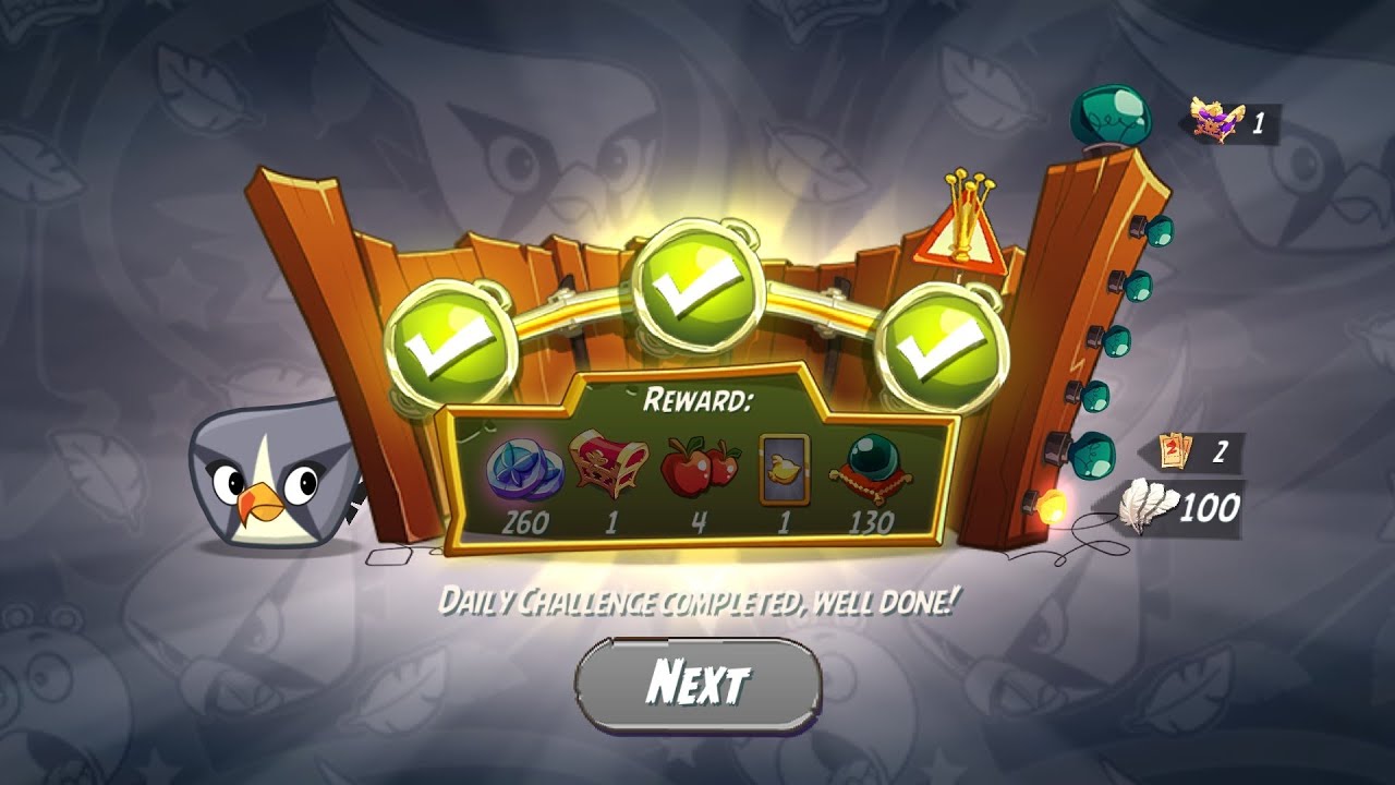 Silver Slam!- Daily Challenge (24th January 2026) | Angry Birds 2 | Hamlet Starling