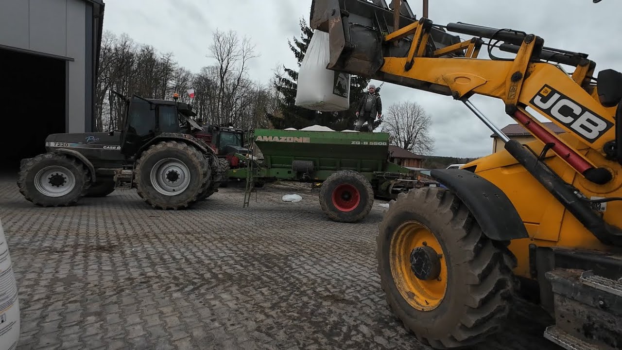 Ładowarka JCB 535 na warsztacie. Master Hamulce. Magnum podnośnik. Nawozy. Wyjazd po maszyny.