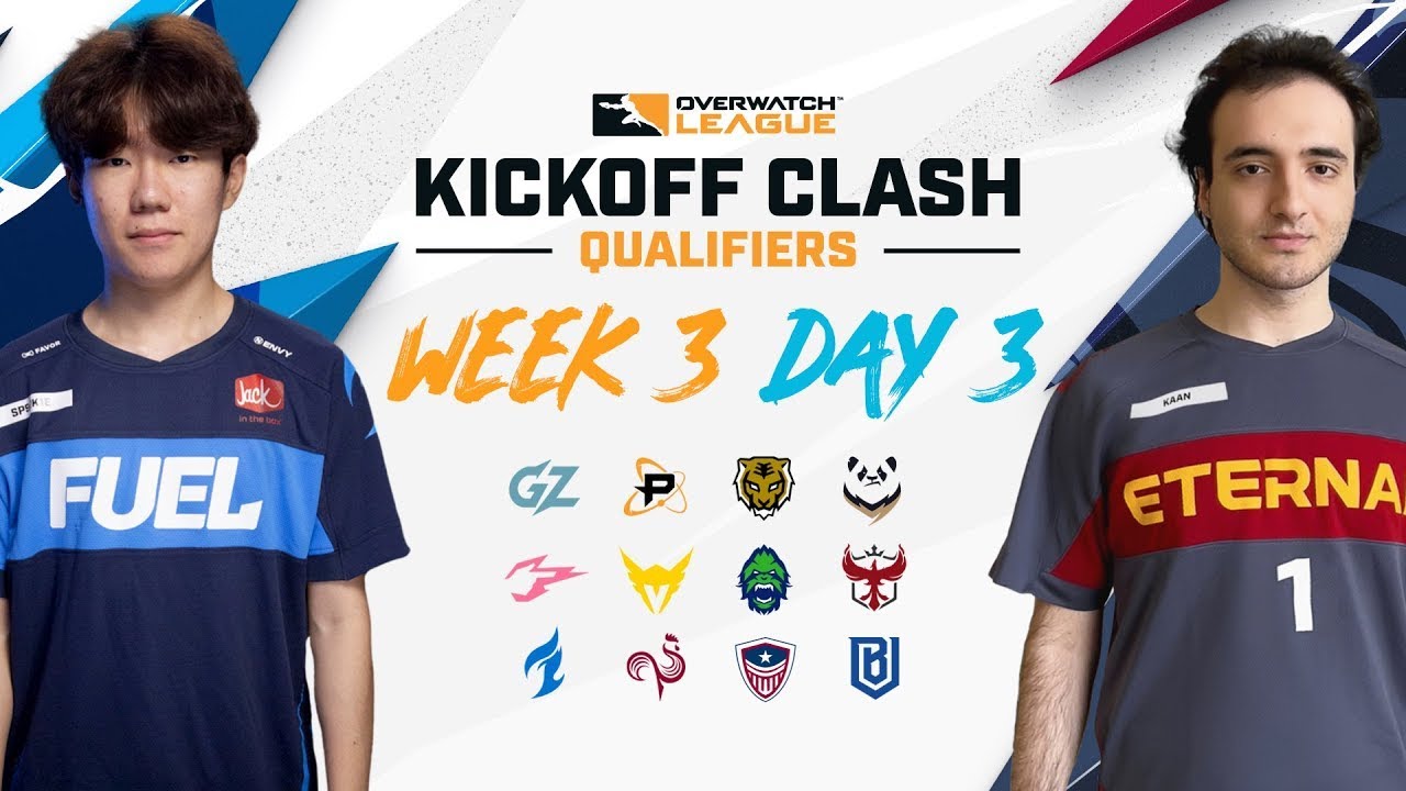 Overwatch League 2022 Season | Kickoff Clash Qualifiers | Week 3 Day 3 &mdash; West + East Encore