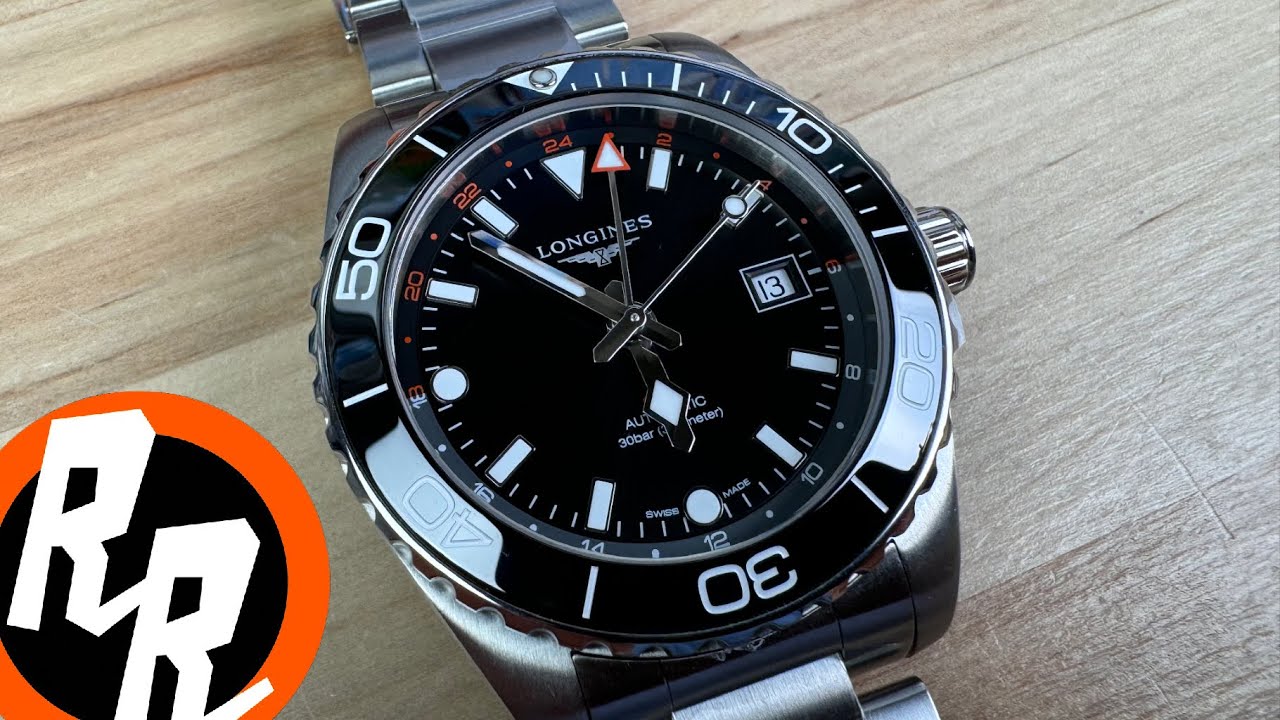 Дайверские часы Longines Hydroconquest GMT (TriFecta Watches)
