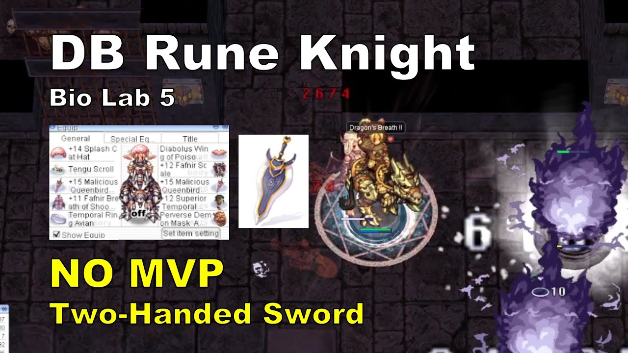 [BB iRO] DB Rune Knight NO MVP - 