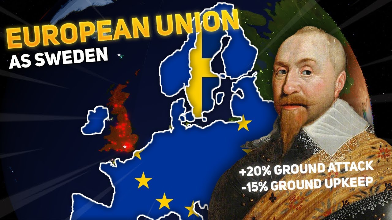 How to Form The European Union as Sweden in Rise of Nations