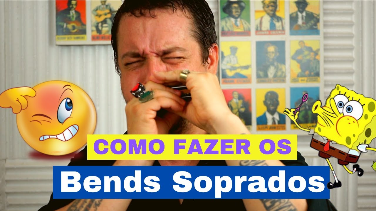 Como fazer os Bends Soprados na Gaita @ Dicas de Gaita