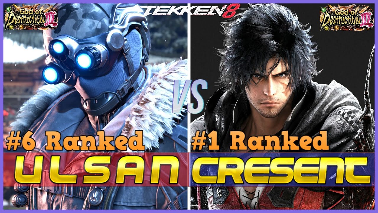 T8 ▰ ULSAN (#6 Ranked Dragunov) Vs CRESCENT (#1 Ranked Clive) ▰ Tekken 8 High Level Gameplay