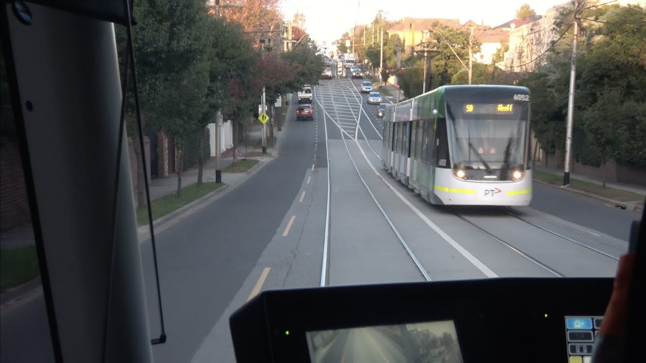 Driver's E class View Slow Crawl City to Toorak