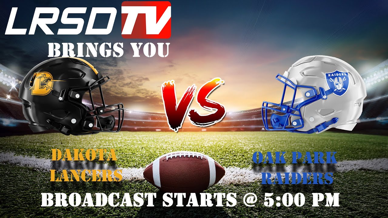 WHSFL - Dakota Lancers vs Oak Park Raiders, September 5, 2025 5pm Varsity