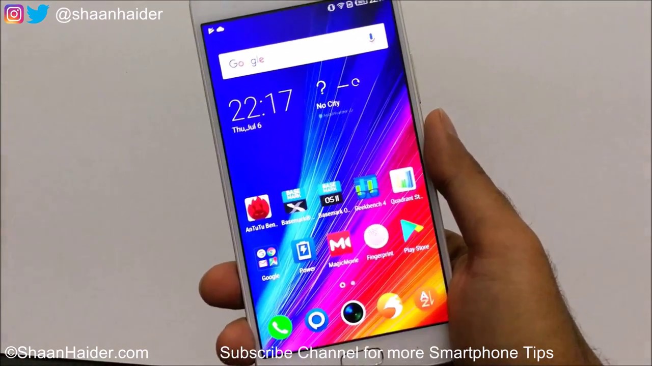 Infinix Note 4 - How to Setup Fingerprint Scanner to Perform Multiple Tasks