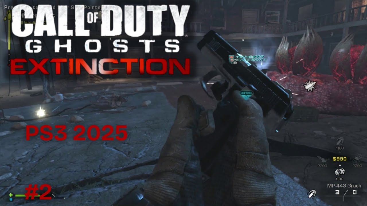 CoD Ghosts Extinction Still Active on PS3 (2025)