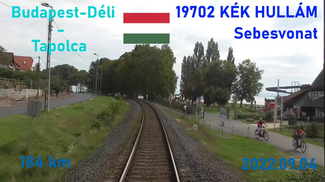 Route Budapest.Déli-Székesfehérvár-Badacsony-Tapolca, 19702 KÉK HULLÁM Sebes (Budapest.Déli-Tapolca)
