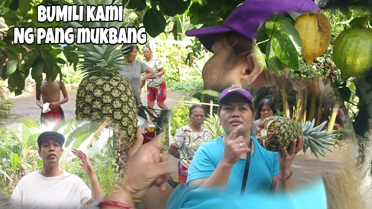 BUMILI KAMI NG PANG MUKBANG - Brgy Hugpa east Burauen leyte /si ate Marites Ang vlogger Ngayon